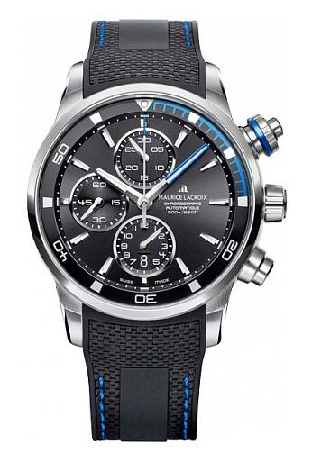 Maurice Lacroix Pontos Chronograph S Blue PT6008-SS001-331-1 Replica Watch